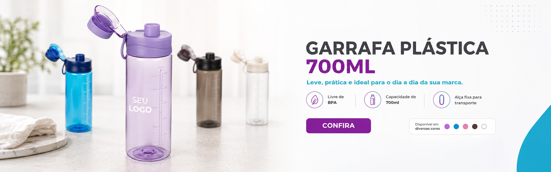 Garrafa Plástica 700ml